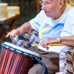 Music class at Mary Schwartz